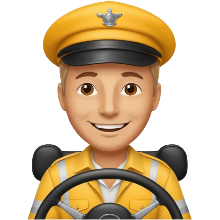Taxi driver emoji