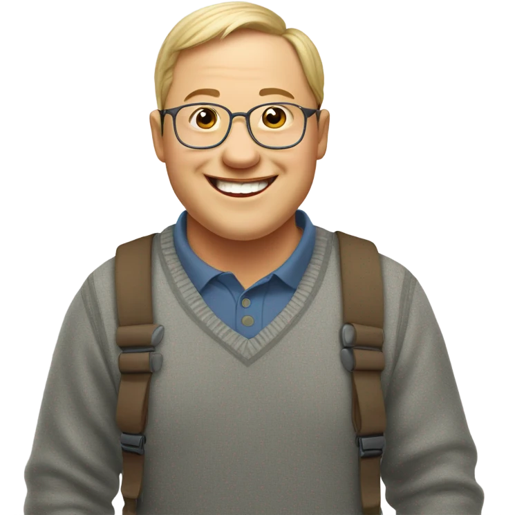 Uncle with down syndrome  emoji