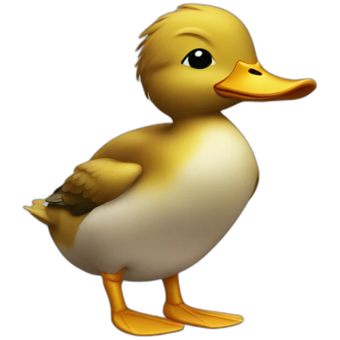 dab duck emoji