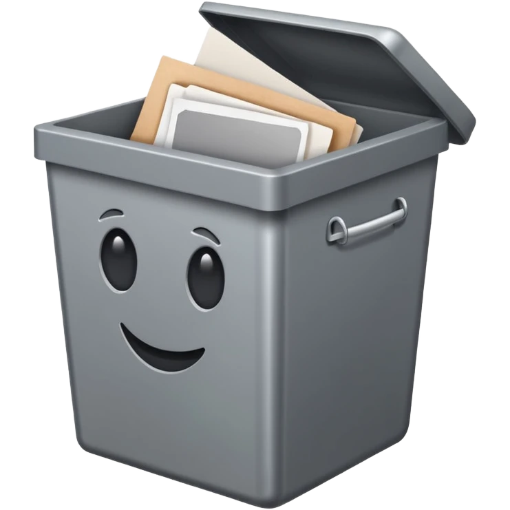 trash box mac os emoji