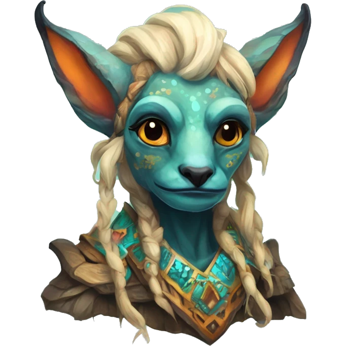 Colorful vernid fantasy creature LiLaiRa GriffSnuff Kamirah Falvie emoji
