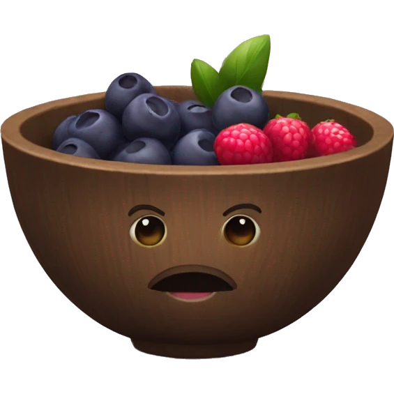 Açaí bowl emoji