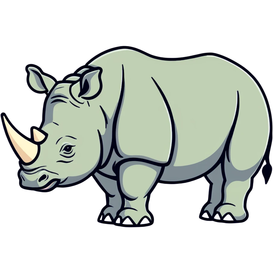 Rhinoceros emoji