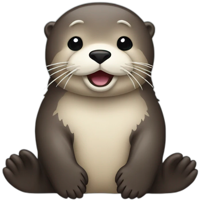 Sea otter emoji
