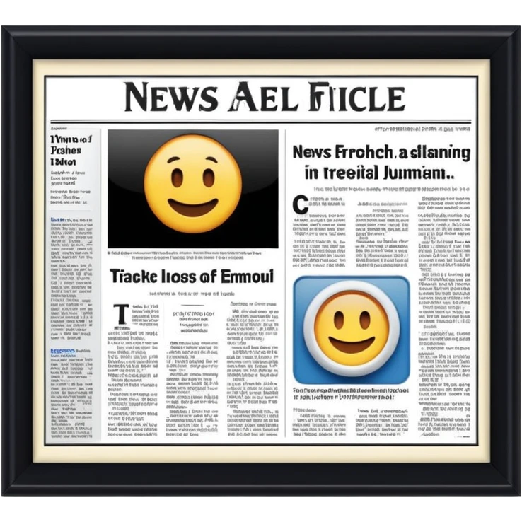 News article of government  emoji