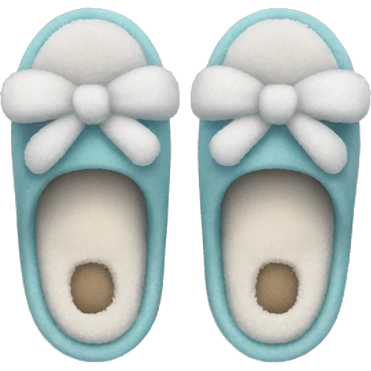 winter slippers emoji