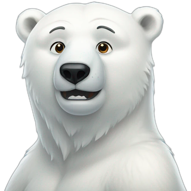 polar bear emoji