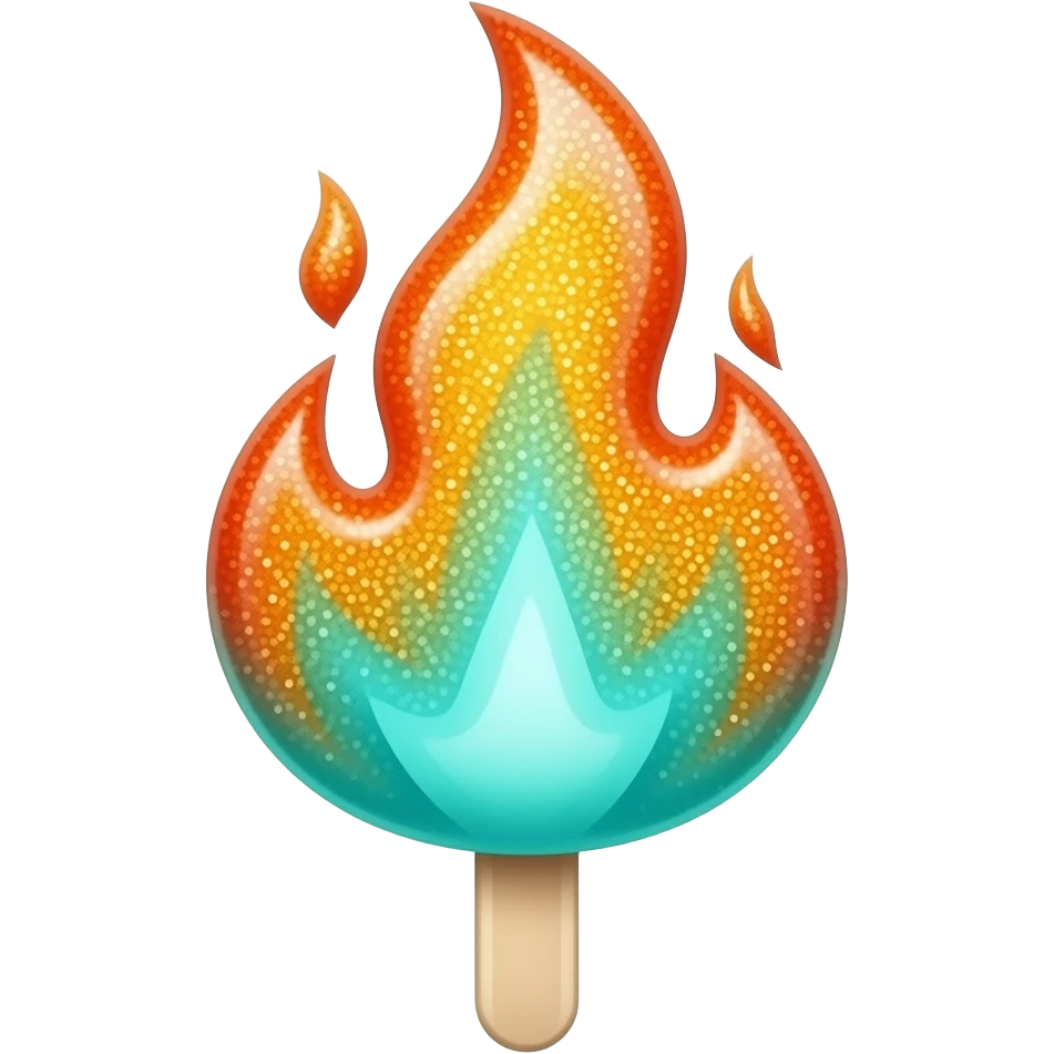 A firecracker popsicle emoji