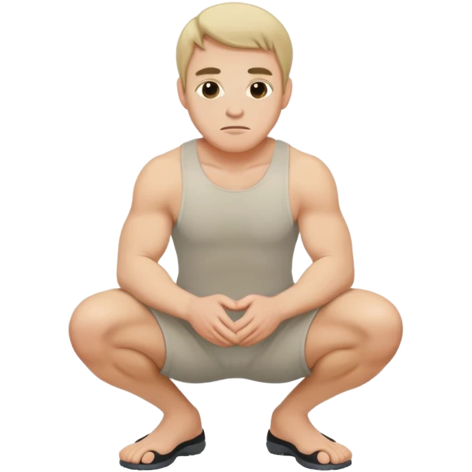 Какающий мужчина emoji