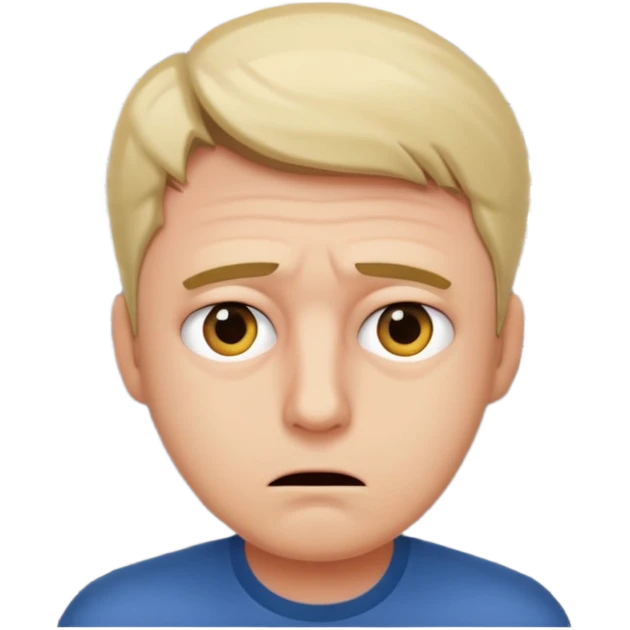 Male hiding behind blinds cuck emoji