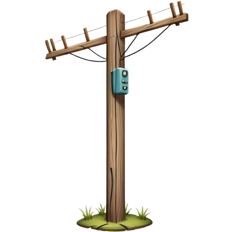 Telephone Pole emoji