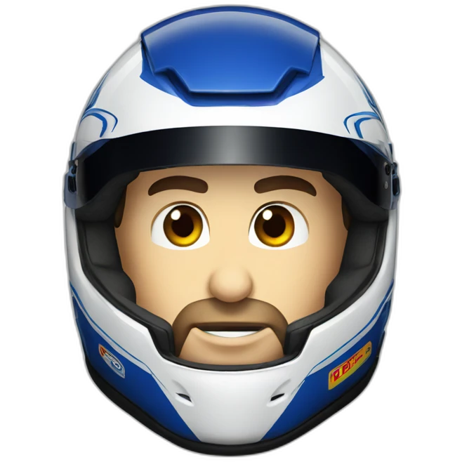 Fernando Alonso helmet emoji