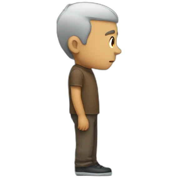alone man is so sad emoji