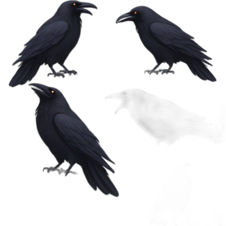 angry Raven emoji