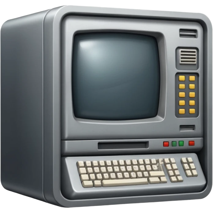 Early mainframe computer emoji