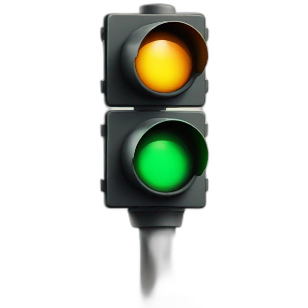 tunnel traffic light emoji