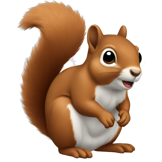 A small squirrel emoji