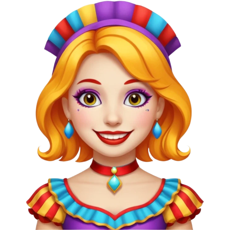 circus girl emoji