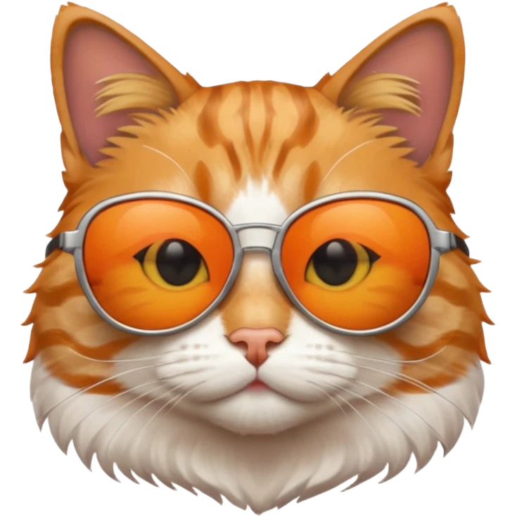 Cat wearing sunglasses emoji