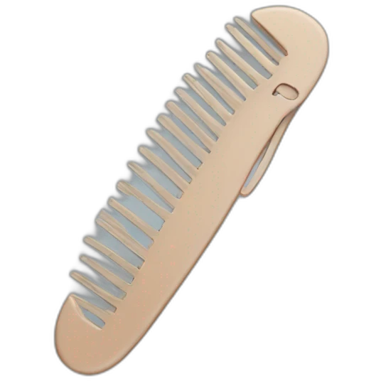 hair clip emoji