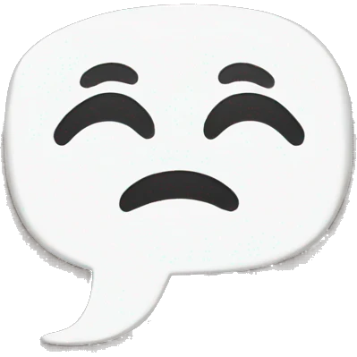 Speech bubble emoji