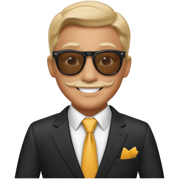 monopoly guy with sunglasses emoji