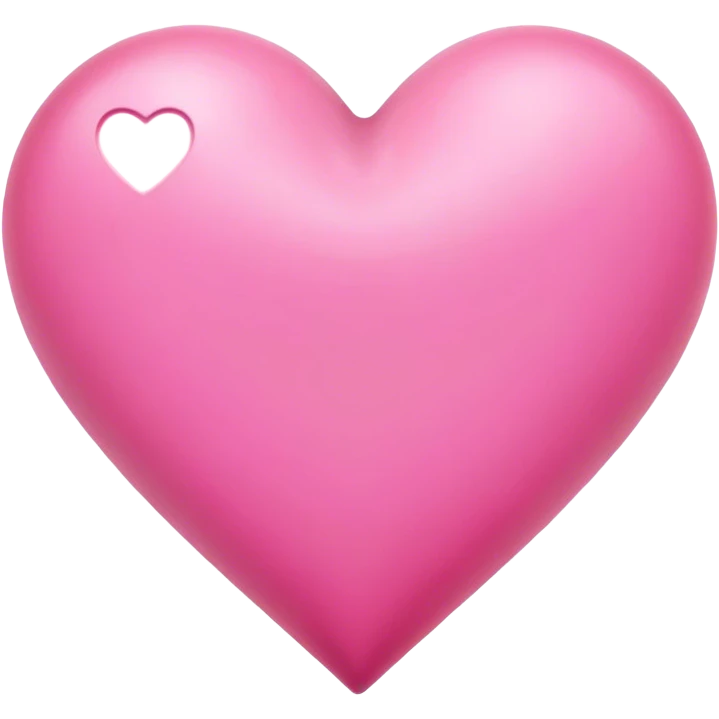 Pink heart emoji