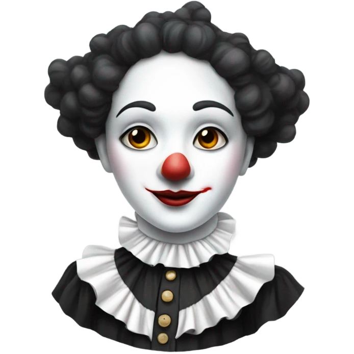 pierrot  emoji