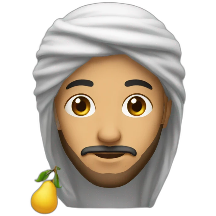 Arabe qui vole des objets emoji