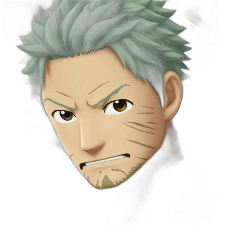 Zoro with wear wano kuni emoji