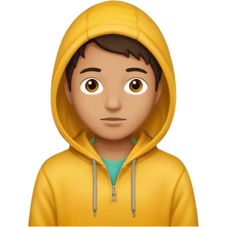 Yn hoodie emoji