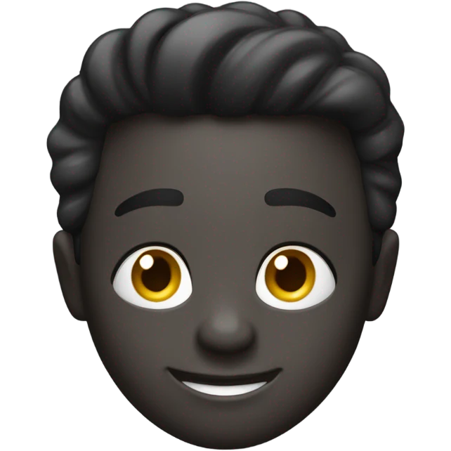 un client black sympat emoji