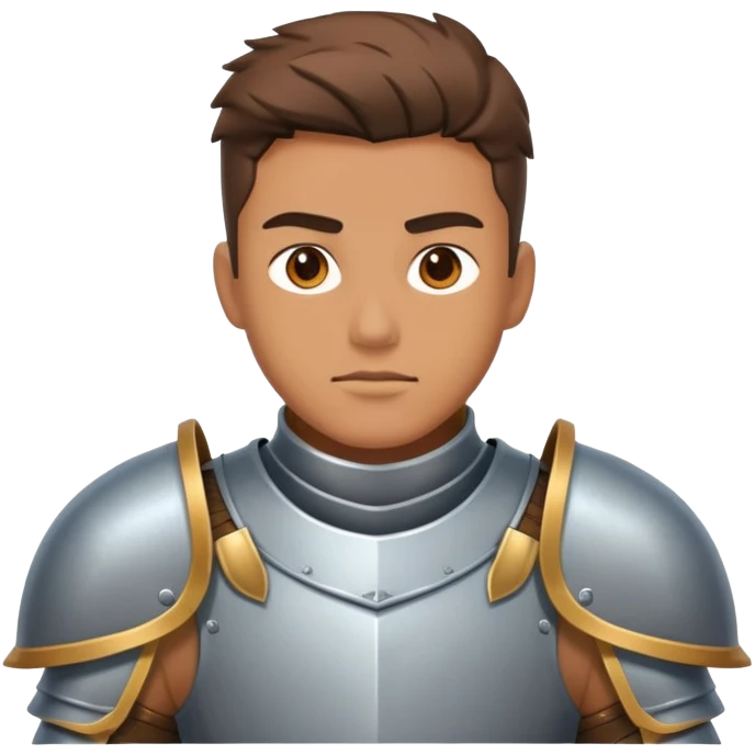 Cool guy with armor  emoji