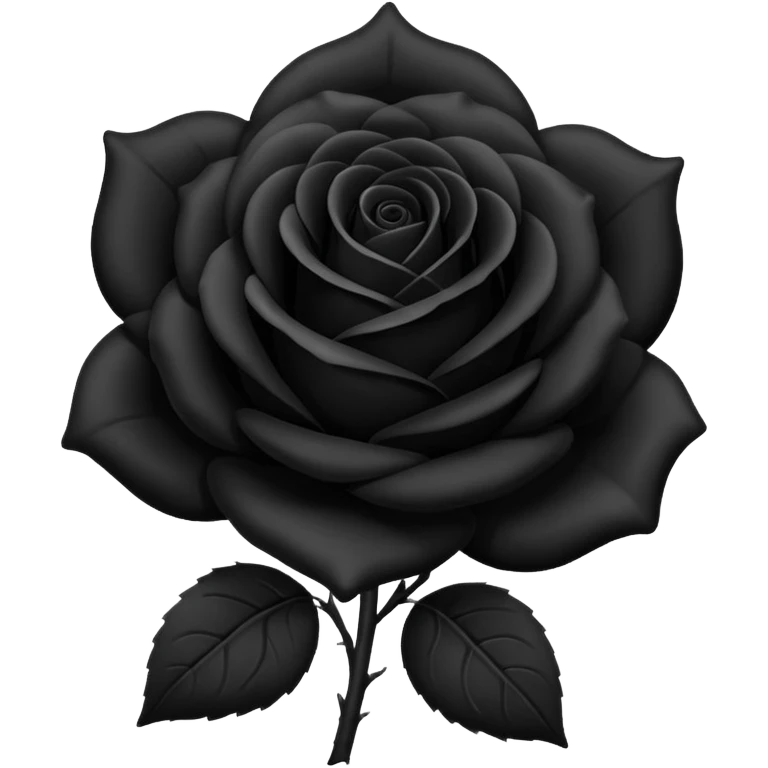 Black Rose emoji