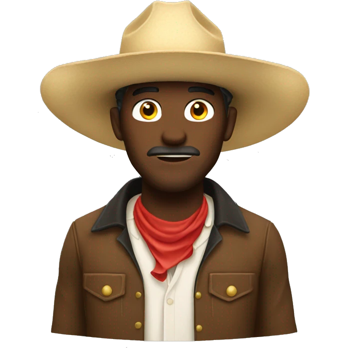 Cowboy Strawhat emoji
