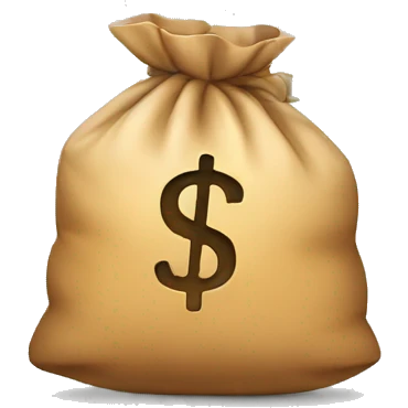 dollar bag emoji