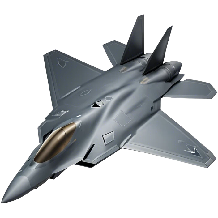 F-22 Raptor - Lockheed Martin (Model Year: 2020) (Iconic colour: Stealth gray) emoji