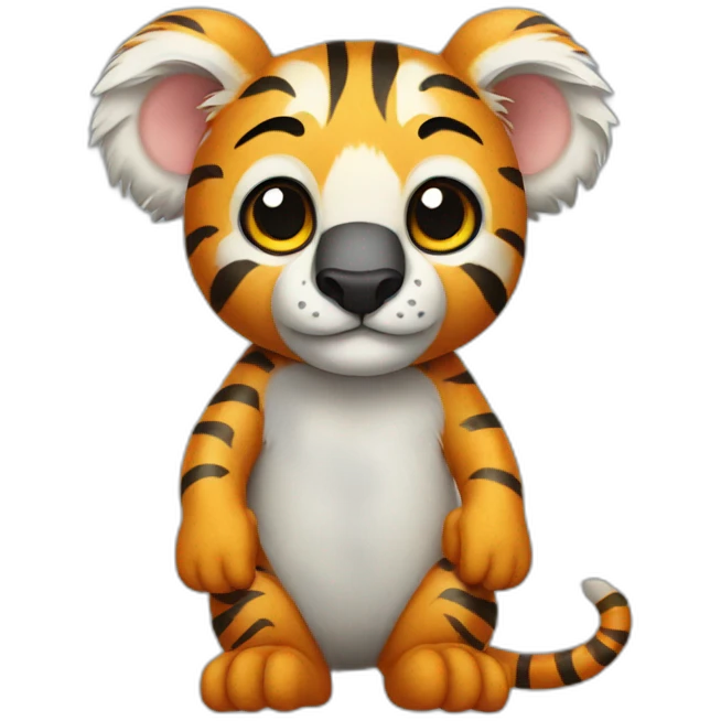 tiger koala hybrid emoji