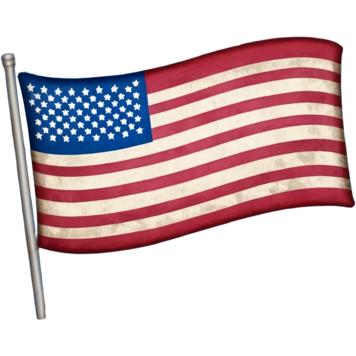 upside down American flag emoji