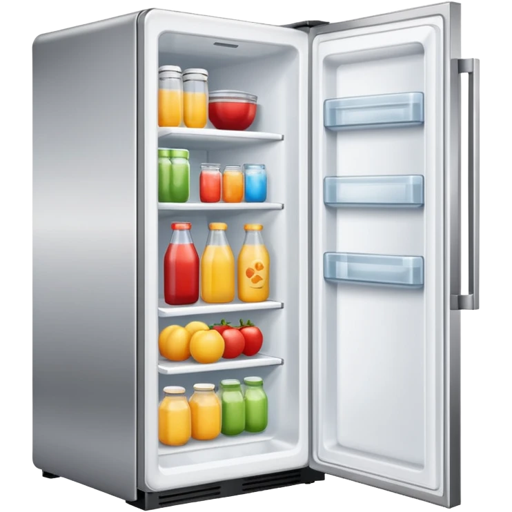 opened refrigerator  icon emoji