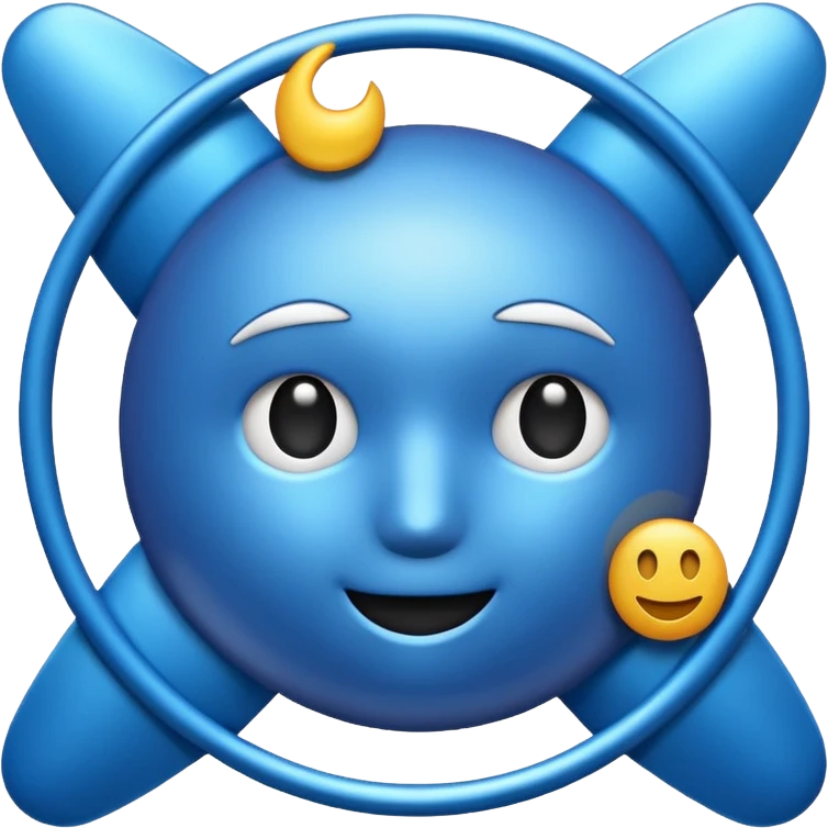 I want emojis for NASDAQ future something blue I say and fancy looking NQ1 for the symbol?  emoji