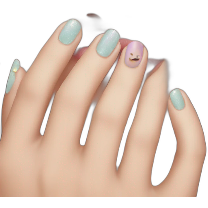 girl nails emoji