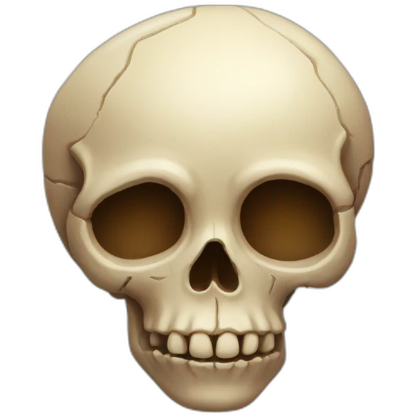 heart shaped skull emoji