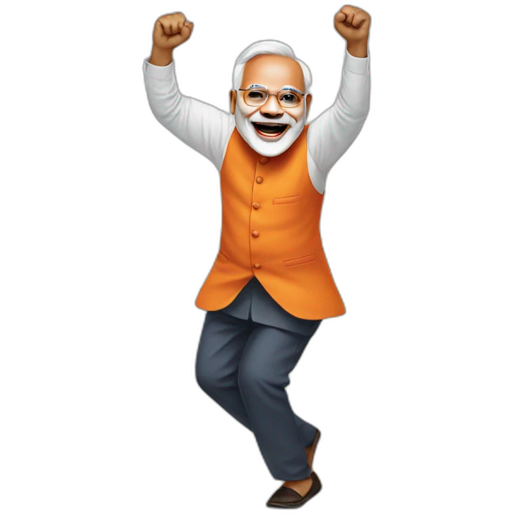 Modi dancing  emoji