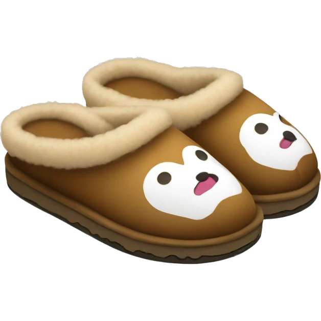 UGG slippers  emoji