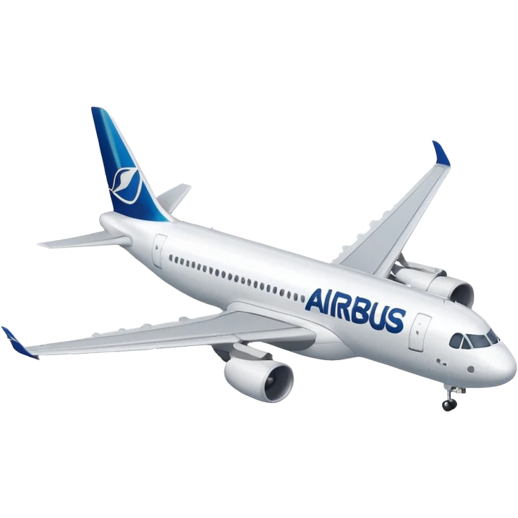 Airbus A320 of Airbus company emoji