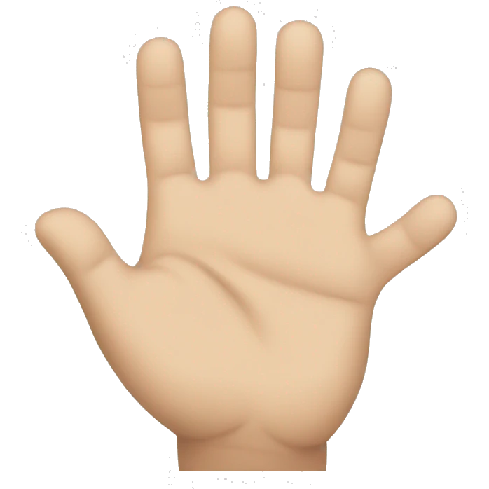 hand emoji