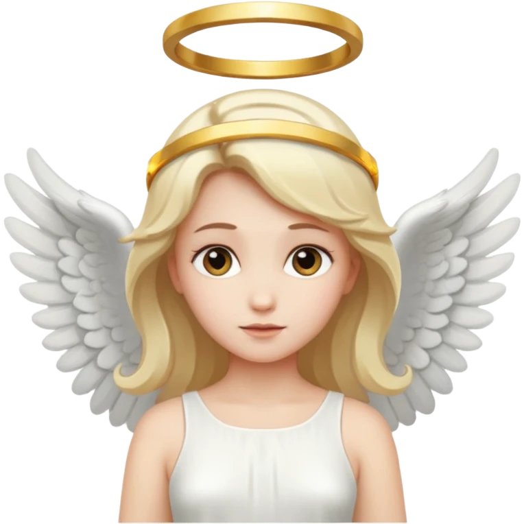 angel with halo emoji