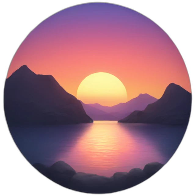 Sunset emoji