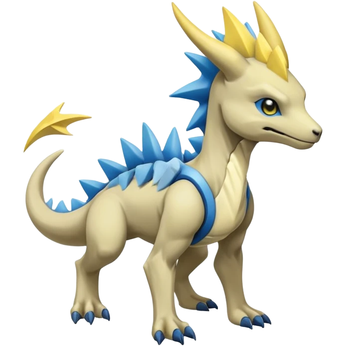 Manectric-Lucio-Cubone-Draco-Fakémon-hybrid-creature (full body), 4 legs emoji